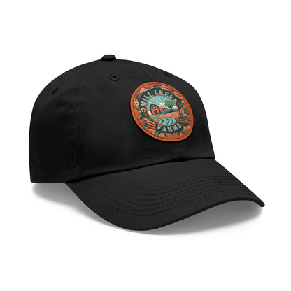 Mill Creek Farms Official Dad Hat with Leather Patch