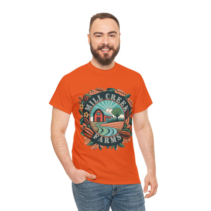 Mill Creek Farms Official Unisex Heavy Cotton Tee