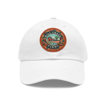 Mill Creek Farms Official Dad Hat with Leather Patch